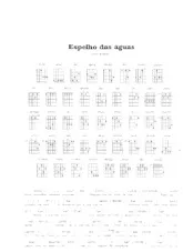 download the accordion score Espelho das águas (Chant : Leila Pinheiro) (Bossa Nova) in PDF format