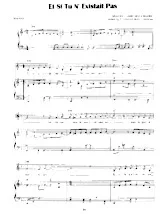 descargar la partitura para acordeón Et si tu n'existais pas (Slow) en formato PDF