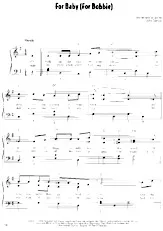 scarica la spartito per fisarmonica For Baby (For Bobbie) (Country Ballade) in formato PDF