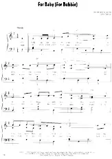 descargar la partitura para acordeón For Baby (For Bobbie) (Country Ballade) en formato PDF