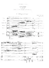 télécharger la partition d'accordéon Sextet (Flute / Oboe / Clarinet / Basson / Horn / and Piano) au format PDF
