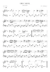 télécharger la partition d'accordéon Oh Carol (Chant : Paul Anka) (Ballade) au format PDF