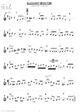 download the accordion score Elégant Boston in PDF format