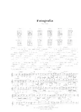 descargar la partitura para acordeón Fotografia (Chant : João Gilberto) (Bossa Nova) en formato PDF