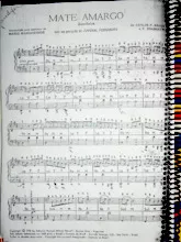 scarica la spartito per fisarmonica Mate Amargo (Transcription pour Accordéon de : Mario Mascarenhas) (Rancheira) in formato PDF