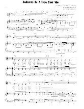 scarica la spartito per fisarmonica Johnny is a boy for me (Chant : Mary Ford) (Arrangement : Igor Kantiukov) (Fox-Trot) in formato PDF
