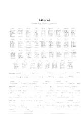 télécharger la partition d'accordéon Litoral (Chant : Toninho Horta) (Bossa Nova) au format PDF
