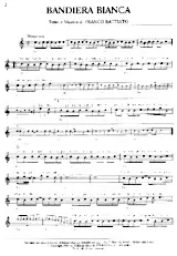 descargar la partitura para acordeón Testo e Muzica di Franco Battiato (Accordéon) en formato PDF
