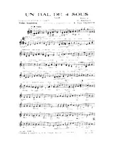 télécharger la partition d'accordéon Un bal de 4 sous (Orchestration) (Valse) au format PDF