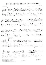 descargar la partitura para acordeón Du musette plein les poches (Java) en formato PDF