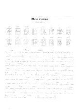 download the accordion score Meu violão (Bossan Nova) in PDF format