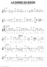 scarica la spartito per fisarmonica La danse du baïon (Baïon Chanté) in formato PDF