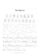 download the accordion score Não diga não (Slow Rumba) in PDF format