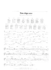 descargar la partitura para acordeón Não diga não (Slow Rumba) en formato PDF