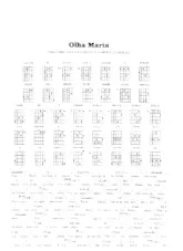 download the accordion score Olha Maria (Chant : Milton Nascimento) (Slow) in PDF format