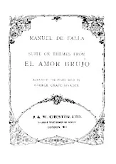 télécharger la partition d'accordéon Manuel de Falla : Suite On Themes From : El Amor Brujo (Arranged For Piano Solo By : George Chavchavadze) au format PDF
