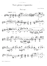 download the accordion score Tres Piezas Españolas : Fandango (Guitare) in PDF format