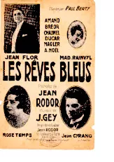 download the accordion score Les rêves bleus (ou Le soir au clair de lune) (Chant : Paul Berty) in PDF format