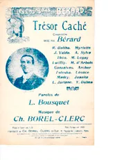 télécharger la partition d'accordéon Trésor caché (Chanson créée par Adolphe Bérard) (Marche) au format PDF