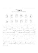 télécharger la partition d'accordéon Viagem (Valse Lente) au format PDF