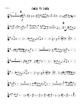 scarica la spartito per fisarmonica Cheek To Cheek (Full Big band / Orchestration Complète pour Big Band) in formato PDF