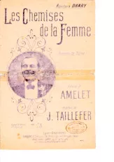 descargar la partitura para acordeón Les chemises de la femme (Répertoire Dhary) en formato PDF