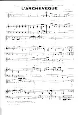 download the accordion score L'archevêque in PDF format