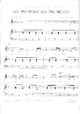 scarica la spartito per fisarmonica Les pas beaux Les pas belles in formato PDF