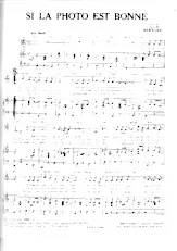 download the accordion score Si la photo est bonne in PDF format