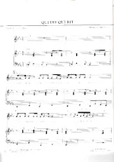 download the accordion score Qui dit qui rit in PDF format