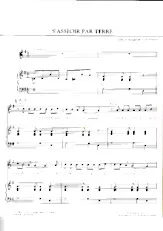 download the accordion score S'asseoir par terre in PDF format
