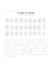 scarica la spartito per fisarmonica Tempo de solidão (Bossa Nova) in formato PDF