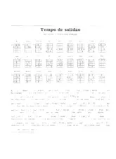 descargar la partitura para acordeón Tempo de solidão (Bossa Nova) en formato PDF