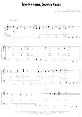 download the accordion score Take me home Country roads (Country Quickstep Linedance) in PDF format