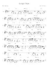 download the accordion score Longer Than in PDF format