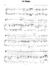 descargar la partitura para acordeón Sir Duke (Fox-Trot) en formato PDF