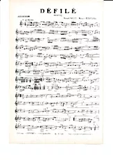 télécharger la partition d'accordéon Défilé (Orchestration) (Marche) au format PDF