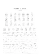 descargar la partitura para acordeón Samba do avião en formato PDF