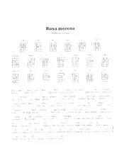 télécharger la partition d'accordéon Rosa morena (Chant : João Gilberto) (Bossa Nova) au format PDF