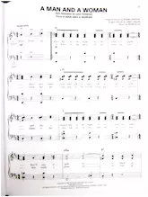 scarica la spartito per fisarmonica A man and a woman (Un homme et une femme) (Arrangement : Gary Meisner) in formato PDF
