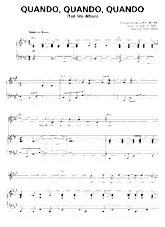 descargar la partitura para acordeón Quando Quando Quando (Tell me when) (Samba) en formato PDF