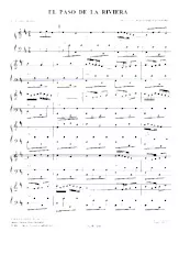 download the accordion score El paso de la riviera in PDF format