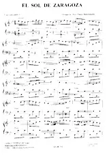 download the accordion score El sol de Zaragoza (Paso Doble) in PDF format