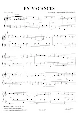 download the accordion score En vacances (Valse) in PDF format