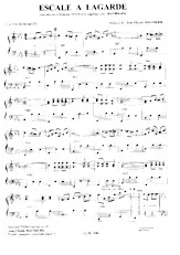 descargar la partitura para acordeón Escale à Lagarde (Valse Musette) en formato PDF