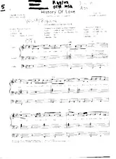 descargar la partitura para acordeón History of Love (Historia de un Amor) (Chant : Dalida) (Beguine) (Piano + Vocal)  en formato PDF