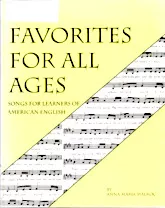 télécharger la partition d'accordéon Old favorites for all ages / Songs for learners of American English au format PDF