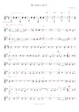 download the accordion score Ik hou van u (Je t'aime Tu sais) in PDF format