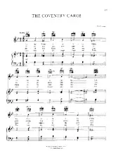 descargar la partitura para acordeón The Coventry carol (Chant de Noël) en formato PDF