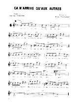 download the accordion score Ça n'arrive qu'aux autres in PDF format